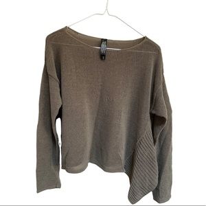 S MARLA WYNNE loose knit top